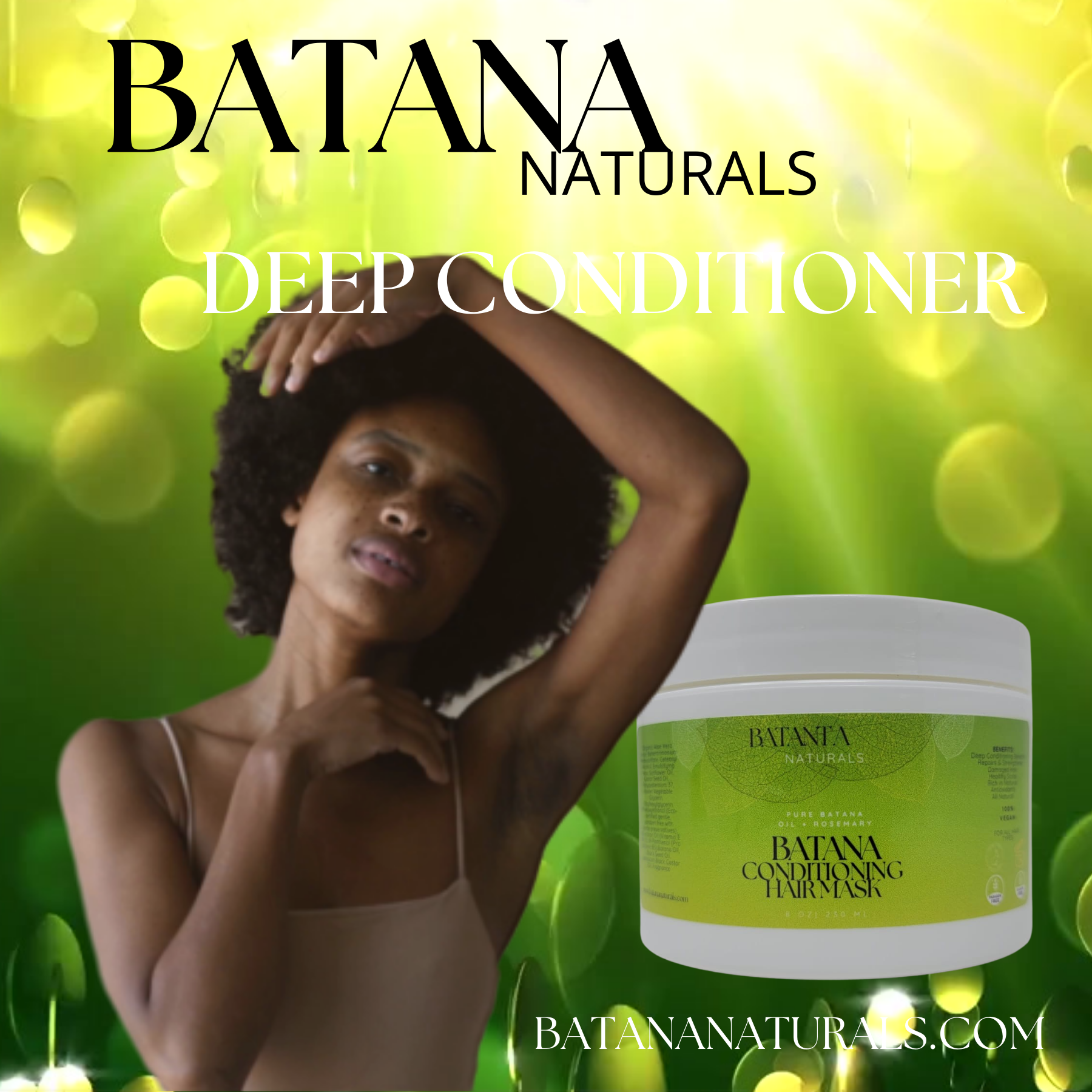 Batana & Rosemary Oil Hair Mask (Deep Conditioner)