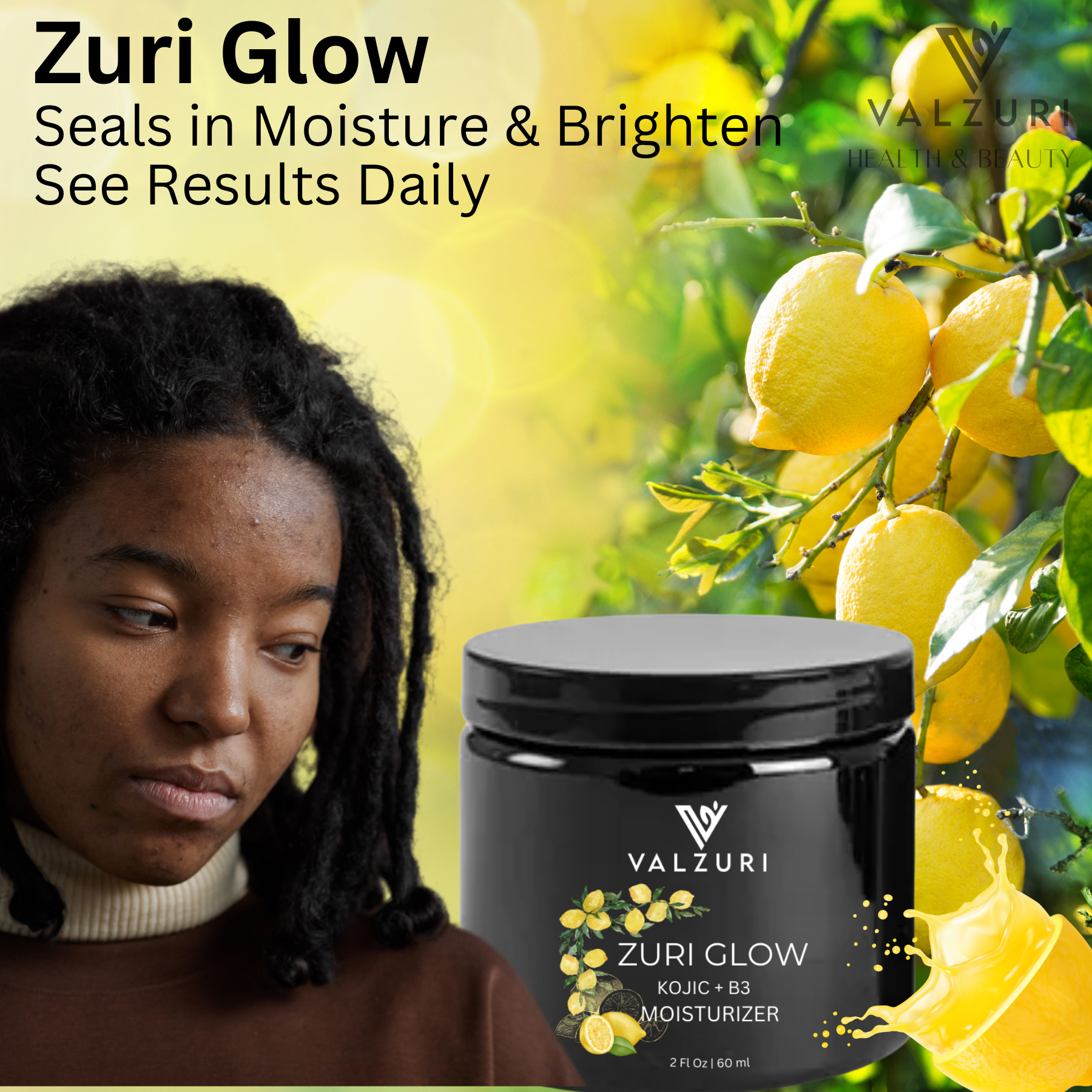 Zuri Glow Brightening Facial Moisturizer