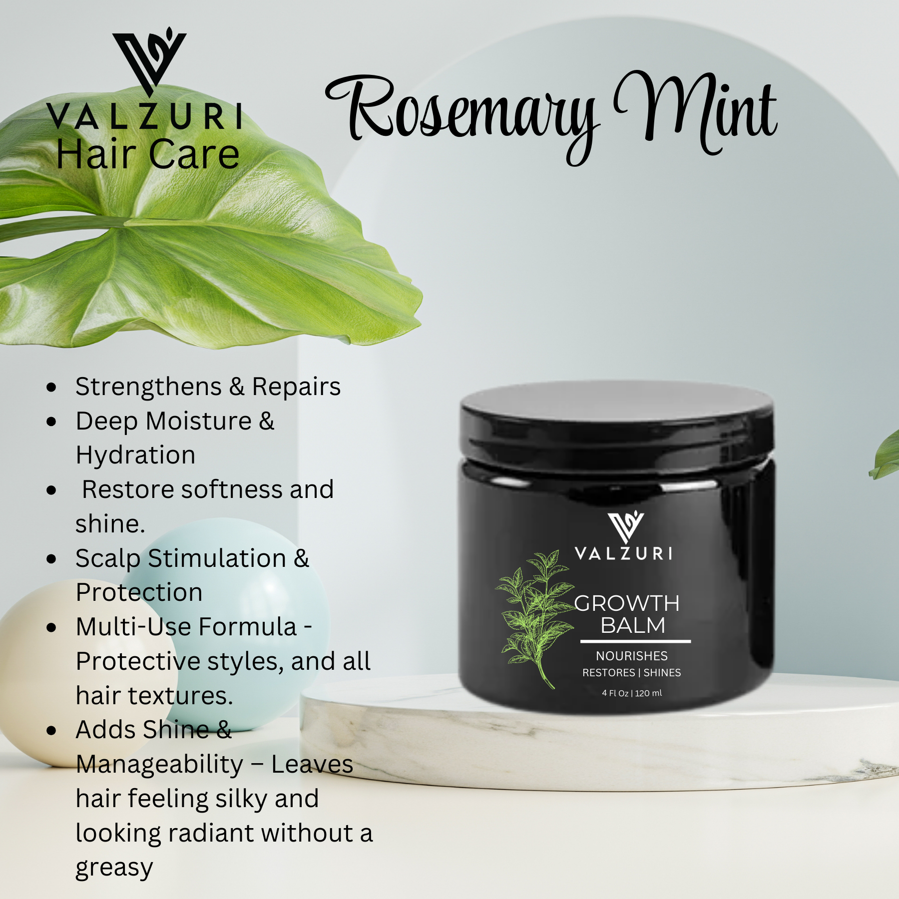 Rosemary Mint Growth Balm