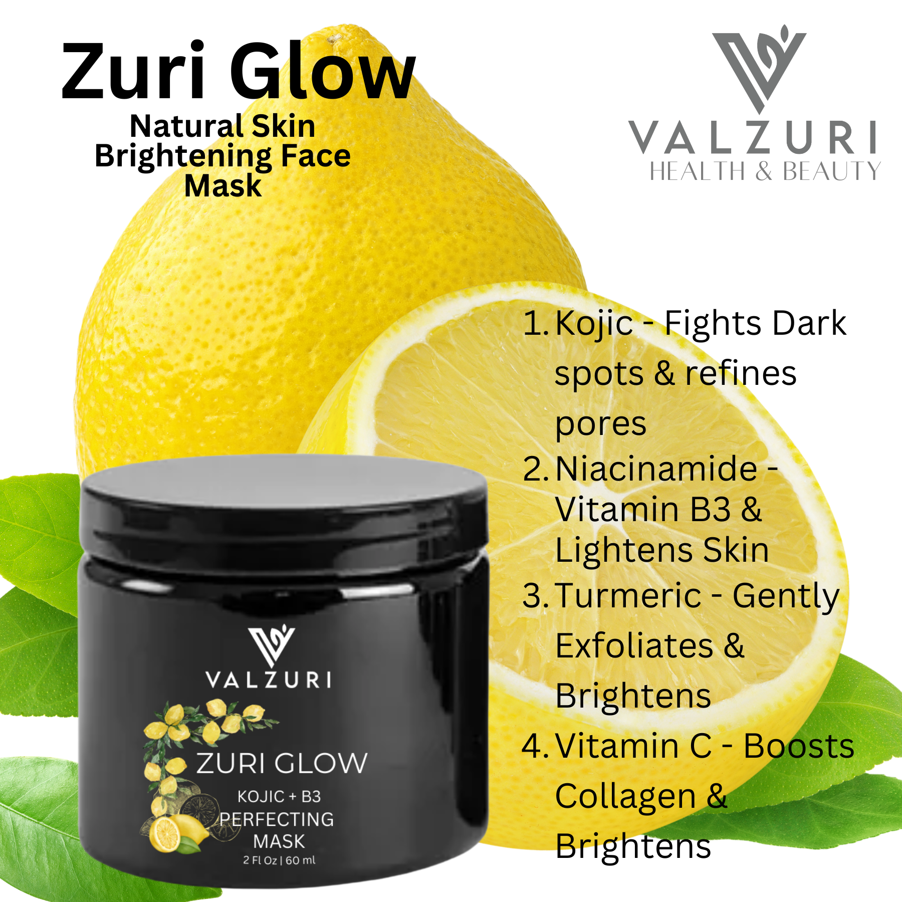 Zuri Glow Brightening Perfecting Face Mask