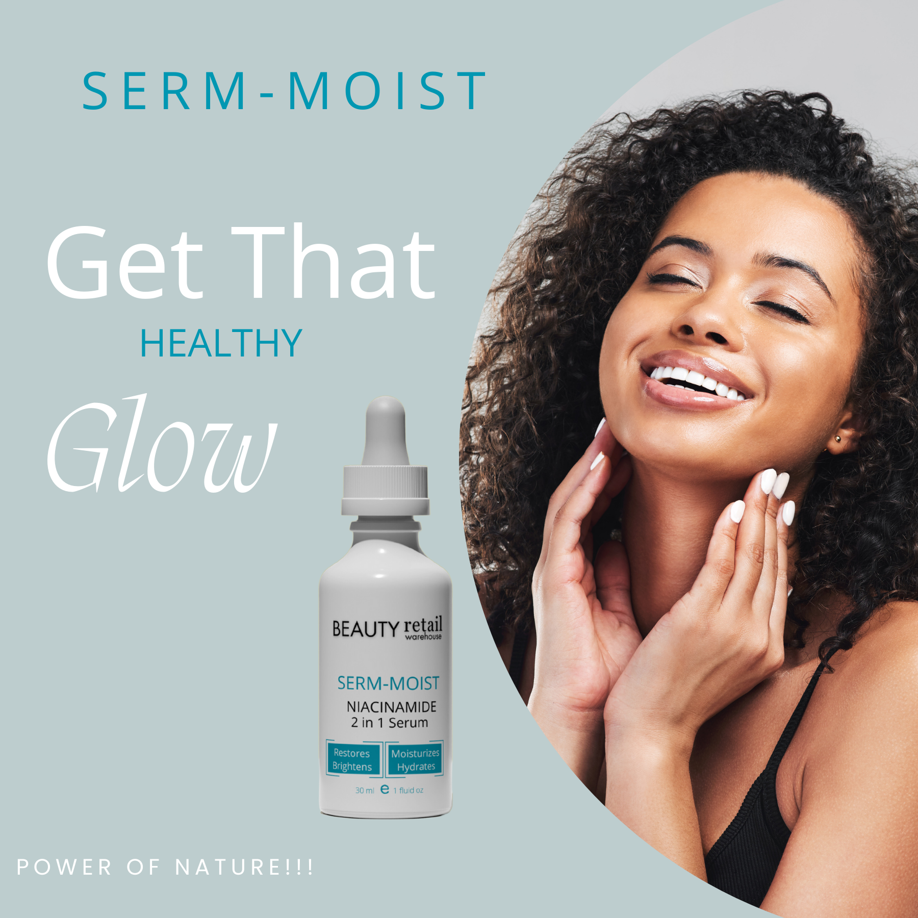 SERM-MOIST Niacinamide 2 in 1 Serum